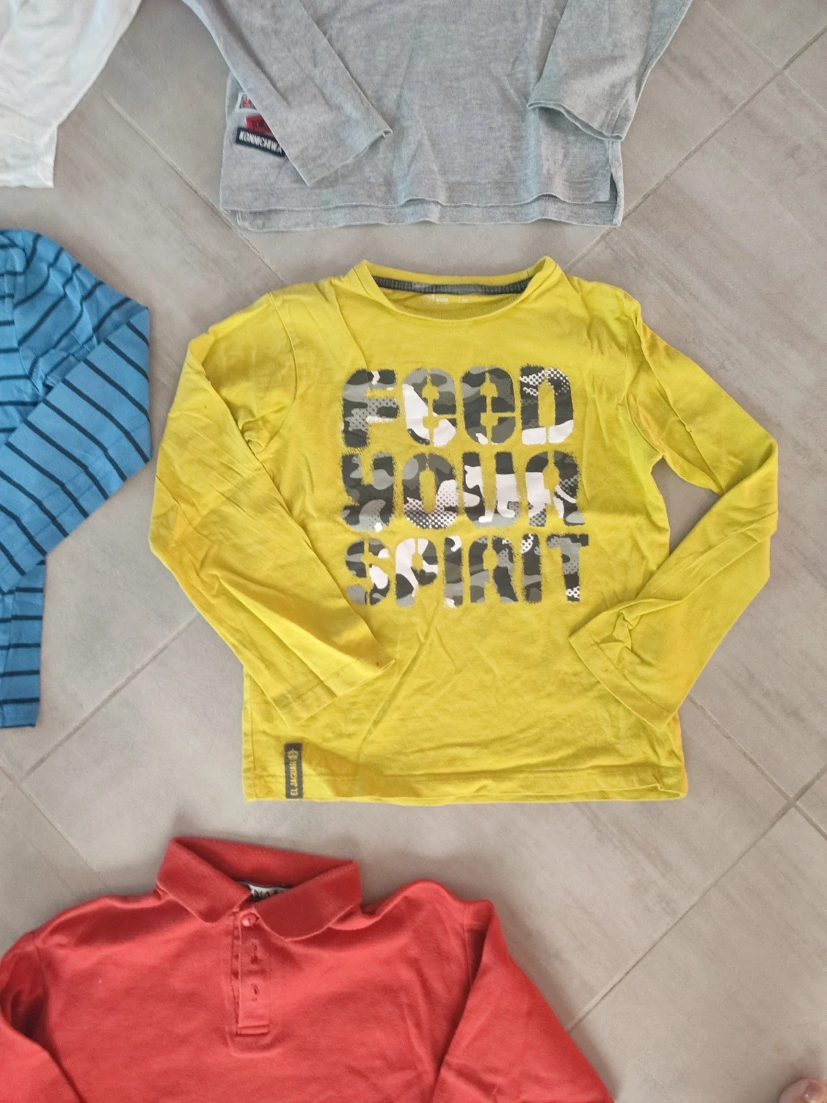 Lote de camisetas de mangas compridas para meninos de 8 anos – photo 9